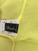 เสื้อคลุมไหมพรมคาร์ดิแกนสีเหลืองสดใส คอวีแขนยาว กระดุมด้านหน้า แบรนด์ Private Beach อก 31”-34” รูปที่ 5