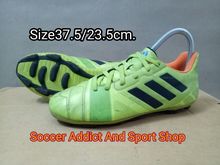 รองเท้าฟุตบอลเด็ก adidas nitrocharge เบอร์37.5,23.5เซ็นติเมตร สวยโดดเด่นเบาสบายเท้า รูปที่ 1