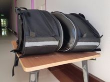 กระเป๋าข้างมอเตอร์ไซค์ KOMINE สีดำ (ลายเคฟล่าคาร์บอน) พร้อมส่ง รูปที่ 5