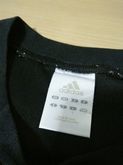 ส่งฟรี เสื้อกีฬา adidas climalite (อก 42") ไซส์ L  สีดำ    โลโก้สกรีน  รูปที่ 5