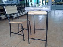 โต๊ะเก้าอี้นักเรียนมาตราฐาน มอก.ขาเหล็กหน้าไม้ยางพารา รูปที่ 3