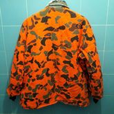 jacket กันหนาว u.s.สีส้มใส่ได้สองด้าน รูปที่ 2