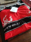 ชุดปั่นจักรยาน castelli XL สีแดงดำ รูปที่ 1