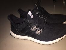 adidas ultra boost black leather รูปที่ 3