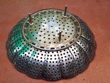 (5485) ตะแกรงนึ่งทรงโดม ประกอบอาหารเอนก ประสงค์ สำหรับต้ม นึ่ง ลวก ล้างผัก หรือใช้เป็นถาดวางผลไม้ หุบได้ กางได้ เก็บง่าย รูปที่ 2