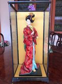 ตุ๊กตาญี่ปุ่นจากญี่ปุ่นแท้ สำหรับโชว์ Beautiful Japanese Doll in a traditional costume from Japan รูปที่ 6