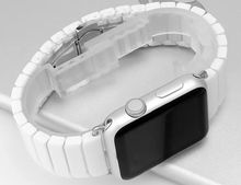 สาย Apple Watch เซรามิค สายแบบปีกผีเสื้อ สวยงาม หรูหรา น้ำหนักเบากว่าสายสแตนเลส มีขนาด 38มม และ 42มม สีดำเงา และ ขาว พร้อมส่งฟรี รูปที่ 3