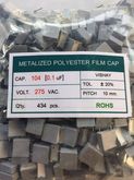 Metallized Polypropylene Cap 0.1uF 275VAC คาปาซิเตอร์ รูปที่ 1