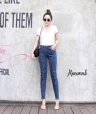 Korea jeans กางเกงยีนส์สไตล์เกาหลี รูปที่ 3