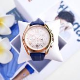 Michael Kors Bradshaw Rose Gold Dial Ladies Chronograph Watch MK2650 รูปที่ 1