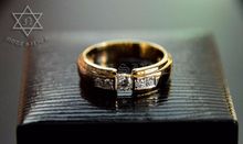 แหวนทองคำแท้ 18k Gold ทรงเรียบฝังเพชร NSGD1752 รูปที่ 2