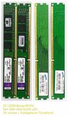 ขาย RAM PC (แรมพีซี) 4 GB DDR3 1333 KINGSTON 8 CHIP มี 2 ตัว รูปที่ 1
