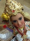 ตุ๊กตานางรำไทย สูงฟุตเศษๆ งานเก่ามากกว่า 40 ปี หายากมากๆ ห้ามต่อราคาเด็ดขาด รูปที่ 5