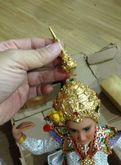 ตุ๊กตานางรำไทย สูงฟุตเศษๆ งานเก่ามากกว่า 40 ปี หายากมากๆ ห้ามต่อราคาเด็ดขาด รูปที่ 6