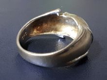 (4840) เเหวนเงินงานเก่า เเกะลายสวย รูปที่ 4