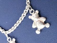 (4843) สร้อยข้อมือเงินรูปหมีงานสวย รูปที่ 2