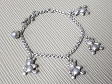 (4843) สร้อยข้อมือเงินรูปหมีงานสวย รูปที่ 3