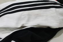 ADIDAS hoodie zip สีดำ- ขาว สกรีนหน้า หลัง หมวก รูปที่ 9