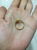 แหวนทอง9kทำจากเศษทองแท้ รูปที่ 2