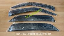 ชุด​คิ้ว​กันสาด​ประตู​ดำ​ทึบ​ Toyota Sport​ Rider​ 98-04​ รูปที่ 1