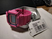 นาฬิกาผู้หญิง Casio Baby-G  สีชมพู สายเรซิ่น รุ่น BGD-501-4DR รูปที่ 4