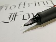 ปากกาหมึกซึม Rottring  หัวตัดสำหรับประดิษฐ์ตัวอักษร รูปที่ 2