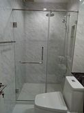 ฉากกั้นอาบน้ำ กระจกกั้นอาบน้ำ กระจกนิรภัย รูปที่ 3