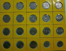 เหรียญกษาปณ์หมุนเวียนและที่ระลึก 1 บาท 20 เหรียญ 20 วาระในสมัยรัชกาลที่ ๙ รูปที่ 3