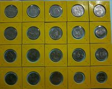 เหรียญกษาปณ์หมุนเวียนและที่ระลึก 1 บาท 20 เหรียญ 20 วาระในสมัยรัชกาลที่ ๙ รูปที่ 4