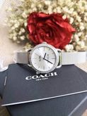 นาฬิกาข้อมือ Coach Ladies' Coach Lex Crystal Accent Mesh Watch with Silver Tone Dial (Model 14502897) รูปที่ 2