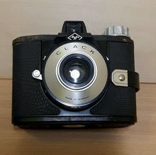 กล้องโบราณยี่ห้อ Agfa รุ่น Clack จากประเทศเยอรมนี ใช้ฟิล์ม 120 ผลิตขายในปี คศ 1954 รูปที่ 2
