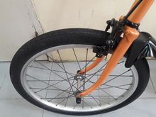 จักรยานพับได้ มือสอง LLBean สีส้ม ล้อ 20 นิ้ว เกียร์ดุม 3 สปีด ไม่รวมค่าจัดส่ง รูปที่ 8