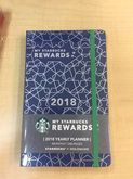 Starbucks Planner 2018 ลาย Limited Edition สี Royal Blue หายาก รูปที่ 2