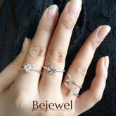 แหวนเงิน Bejewel รูปที่ 1