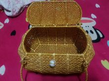 กระเป๋าลายไทยสานสีทอง รูปที่ 2