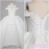 MD11-RSW114211ชุดแต่งงาน ชุดเจ้าสาว Wedding Dress Bride Dress ตัดขาย ตัดใหม่ ตามไซด์ลูกค้า (รูปที่ลงเป็นชุดที่เคยตัดคะ) รูปที่ 1