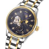 นาฬิกาหรู Tevise Fashion Business Day and Night Waterproof Diamond Automatic Mechanical Wrist Watch (Black) รูปที่ 3