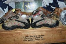 (ปิดแล้ว)Merrell Chameleon Wrap Ventilator Mid Classic Mens Size. 10.5 US. Tan Hiking Boots Used รูปที่ 3
