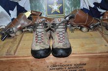 (ปิดแล้ว)Merrell Chameleon Wrap Ventilator Mid Classic Mens Size. 10.5 US. Tan Hiking Boots Used รูปที่ 2