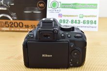 ขาย Nikon D5200+Lens 18-55mm.VR+เครื่องสวย+กระเป๋านิคอนแท้ และอุปกรณ์ยกกล่อง จอไม่มีรอยขีดข่วน ความละเอียดสูง 24 ล้าน ยางไม่บวม ไม่มีฝุ่น รา รูปที่ 5