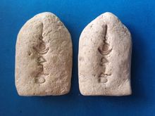 พระผงพิมพ์รูปเหมือน5เหลี่ยม หลังยันต์สาริกา ล.ป.เผือก วัดกิ่งแก้ว สมุทรปราการ องค์ละ1250บาท รูปที่ 2