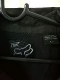 เสื้อเชิ้ต Fox สีดำ เเขนยาว อก 25.5 นิ้ว ยาว 31.5 ไซด์ใหญ่มาก รูปที่ 2