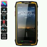 Conquest S11 Rugged Smart Phone - Android 7.0, IP68, Octa Core, 64GB ROM, GPS, Fingerprint รูปที่ 1
