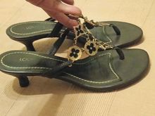 รุ่นนี้ผลิตมาไปถึง1000คู่ค่ะ Louis Vuitton kitten heels sandals แท้แน่นอน รูปที่ 3