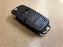 กรอบกุญแจ รีโมท VW 2 ปุ่ม 3 ปุ่ม กุญแจสำรอง VOLKSWAGEN NEW BETTLE GOLF PASSAT Scirocco CARAVELLE TRANSPOTER remote volk รูปที่ 6