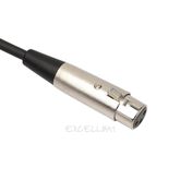 พรีออเดอร์ 3-Pin XLR Female to 14 6.35mm Mono Jack Male Plug TRS Audio Cable Mic Adapter รูปที่ 5
