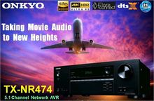  ONKYO TX-NR474 Dolby Atmos Dts X 4K BT Wi-Fi 7.1.CH รูปที่ 2