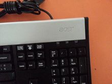 คีย์บอร์ด keyboard Acer desktop หนา แน่น บึก USB ต่อ PC หรือต่อโน๊ตบุ๊ค เล่นเกมส์ได้ ขาย 159 บาท รูปที่ 2