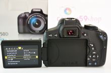 ขาย Canon EOS 750D+Lens 18-55mm.STM มีประกันยาวๆ ปี พ.ศ 2563+กระเป๋า และยกกล่อง มี  WiFi และ NFC ในตัว ความละเอียด24.2 ล้านพิกเซล พร้อมระบบ รูปที่ 7