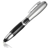 พรีออเดอร์ 3in1 Capacitive Touch Screen Stylus Ballpoint Pen LED Flashlight for iPad Tablet รูปที่ 2